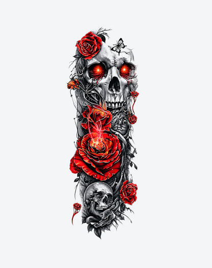 Rose & Ember Skull