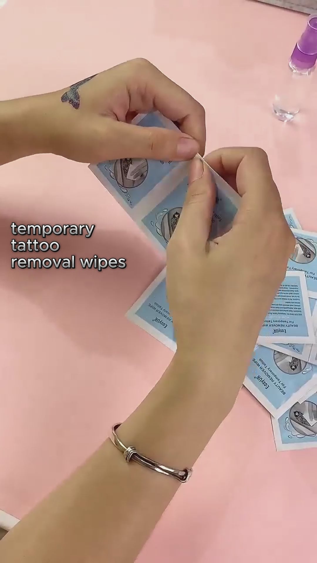 Gentle tattoo removal wipes（10pcs）